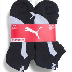 puma men's low cut socks